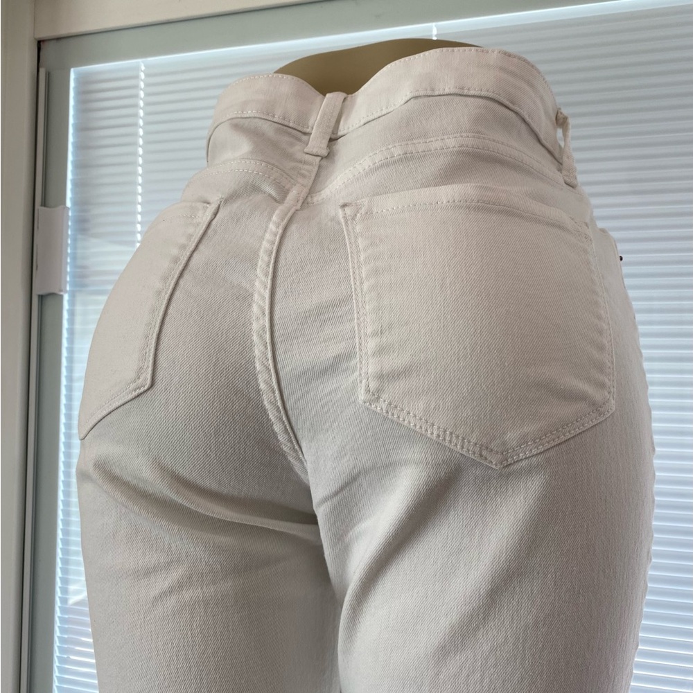 Old Navy Women's High Rise Cream Jeans
